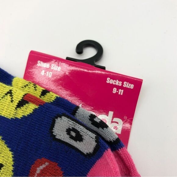New Emoji Socks Womens 4-10 NWT - Picture 2 of 5